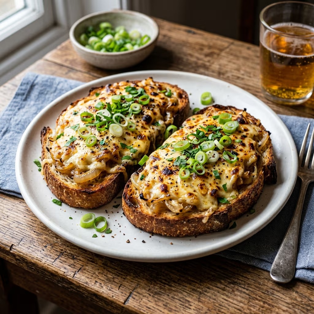 Peynirli Soğanlı Tost
