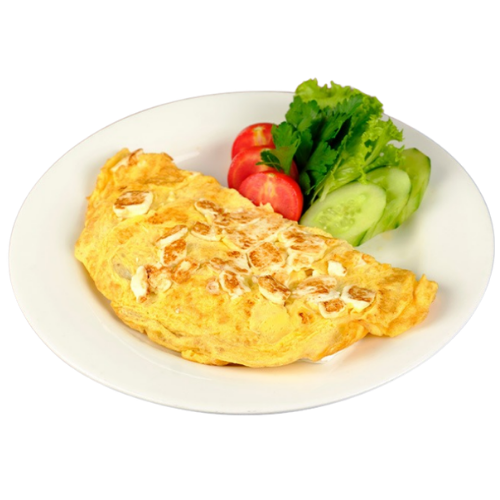 Peynirli Soğanlı Omlet
