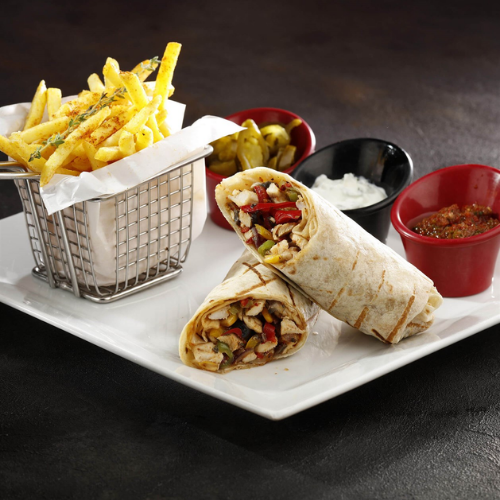 Mantarlı Tavuk Wrap
