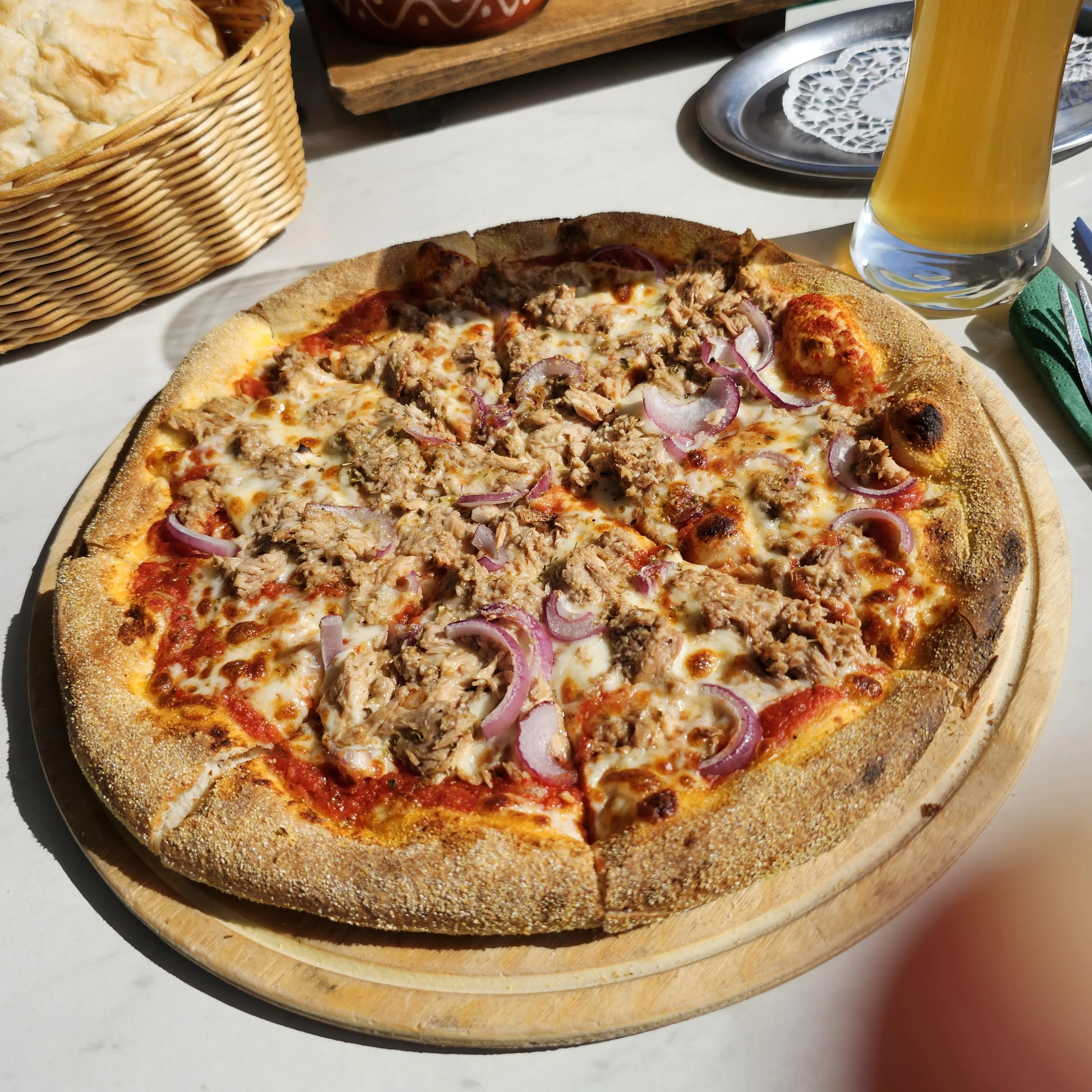 Ton Balıklı Pizza